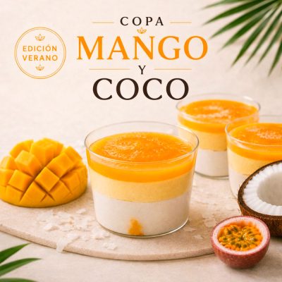 Nueva Copa de Coco y Mango